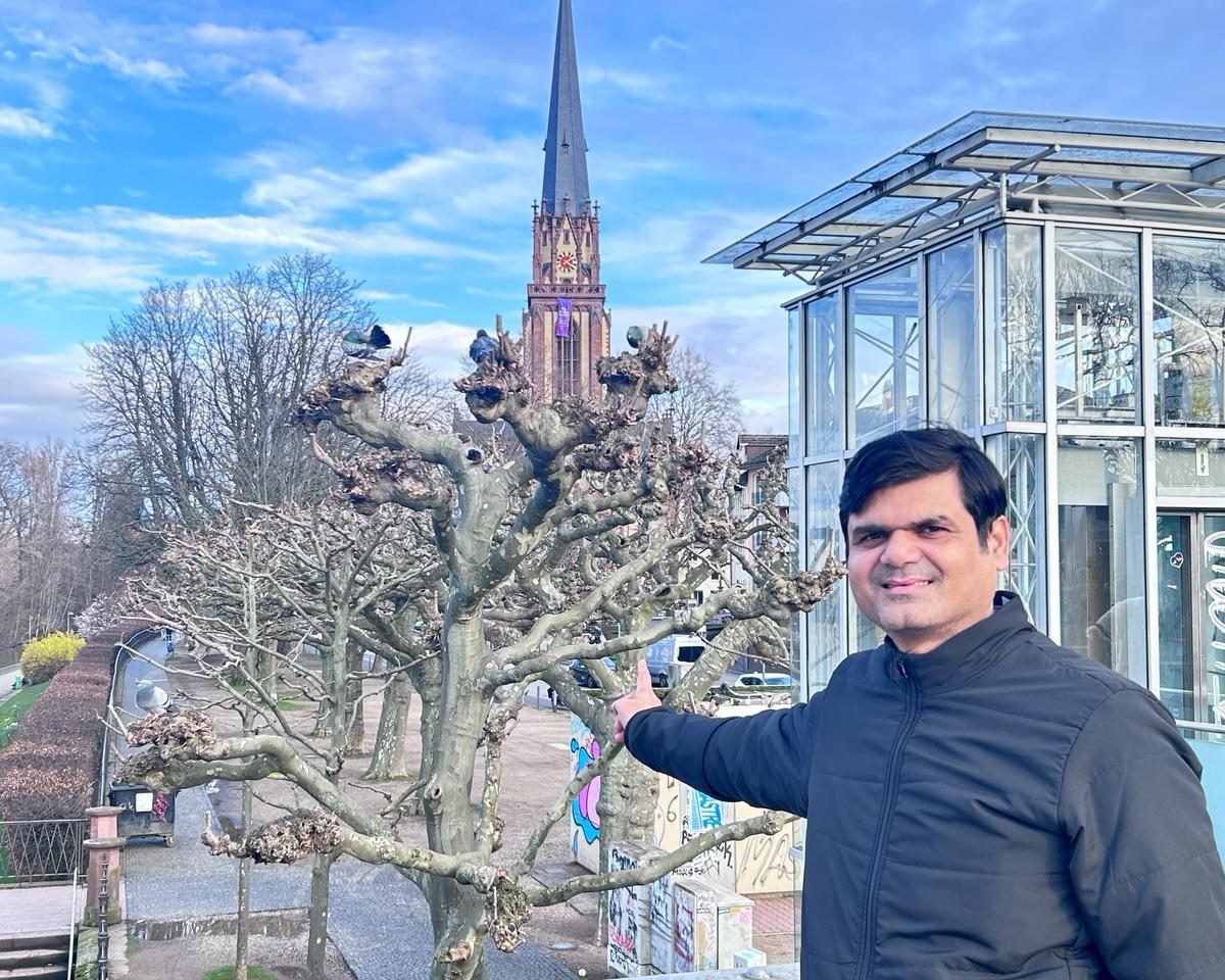 On a visit to Europe