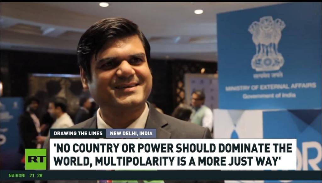 Television debate on multipolarity and world order